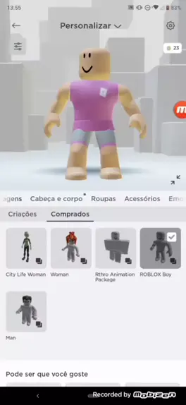 Como fazer o CORPO R63 no Roblox 