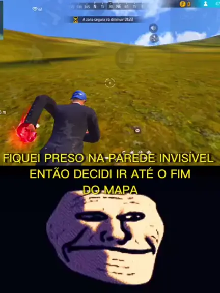 Espaço Invisível Grande para Free Fire