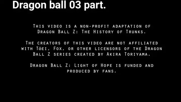 Dragon ball Z light of hope o filme 