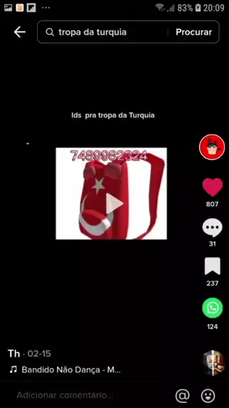 id roblox tropa da turquia｜Pesquisa do TikTok