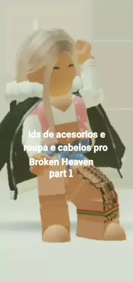 id de roupas do broken heaven no roblox