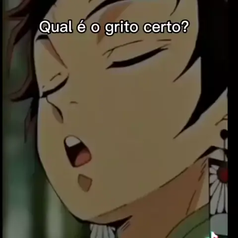 O rosto do ferreiro do tanjiro em demon slayer