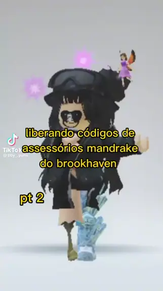 PEGUE AGORA TODOS IDs DE ROUPA MANDRAKE do BROOKHAVEN RP 