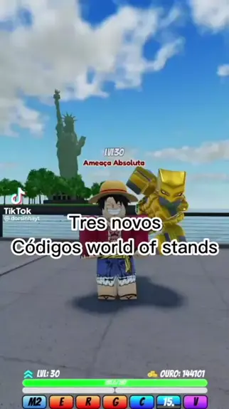 códigos de world of stands 2023