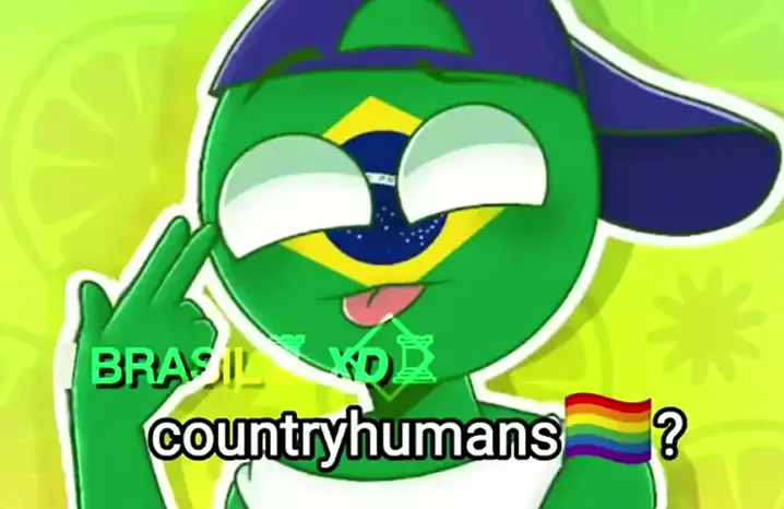 brasil x mexico countryhumans