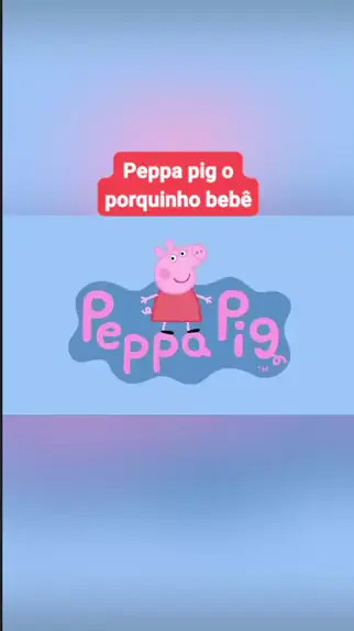 Peppa Pig Português Brasil, O Porquinho Bebê, HD, desenho da peppa pig em  português 