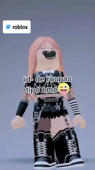 ropa de emo en roblox