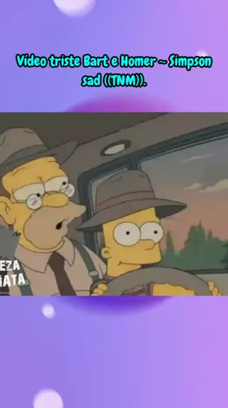 meme dos simpsons triste