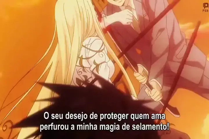 anime com magia e romance dublado em português