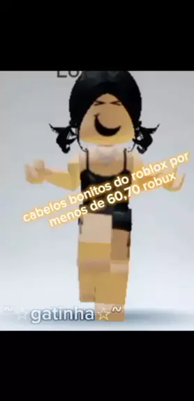 cabelos no roblox de 5 robux