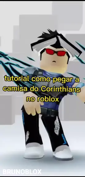 T-shirt Roblox Brasil Branco  Camisas de times brasileiros