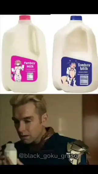 femboy and tomboy milk