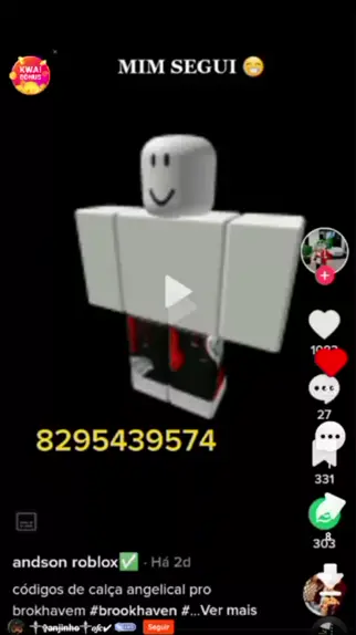 codigo da calca angelical no roblox brookhaven