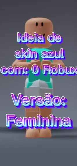 CapCut_skin no roblox com 80 robux feminina