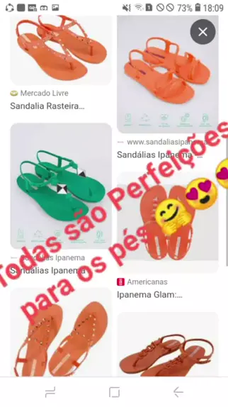 Rasteirinha mercado best sale livre atacado