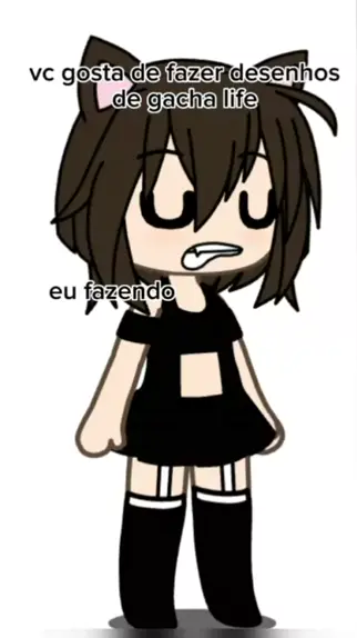 fazer desenho de gacha life