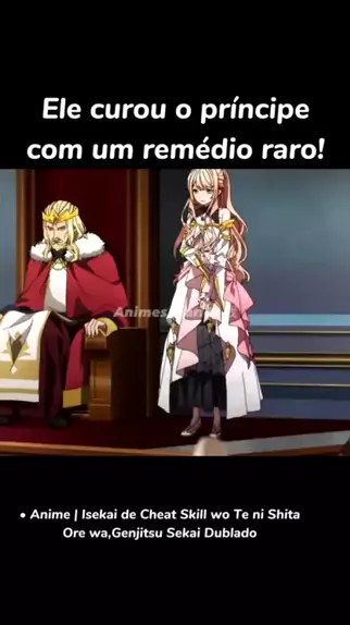 isekai de cheat skill dublado em português #anime