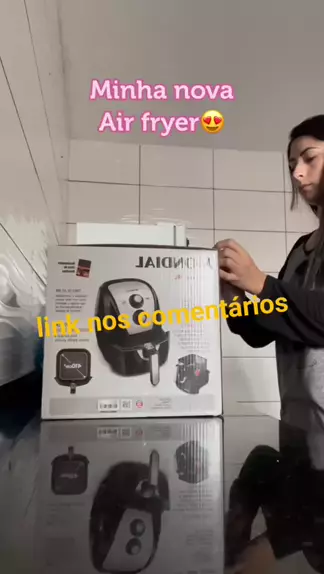 Fritadeira Sem Óleo Air fryer Eos Chef Gourmet 4 Litros Preto Eaf40p 110v :  : Cozinha