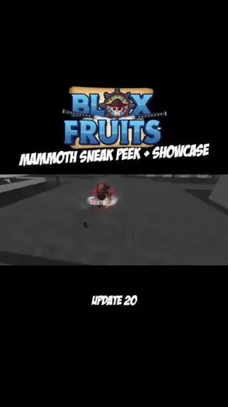 UPDATE 20 SNEAKPEEK  Blox Fruits 