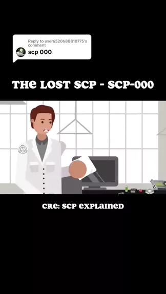 The Lost SCP - SCP-000 (SCP Animation) 
