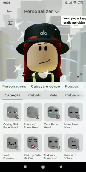 Como Conseguir Hoje o Cabelo Emo Grátis e Limited no Roblox 