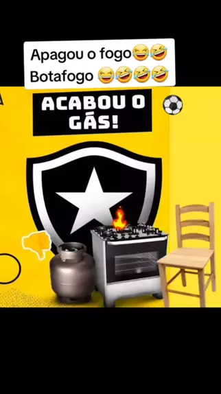 ACABOU O GÁS DO FOGÃO KKKKKKKKKK DEIXA SUA RISADA PRA PIADA DO CAMPEON