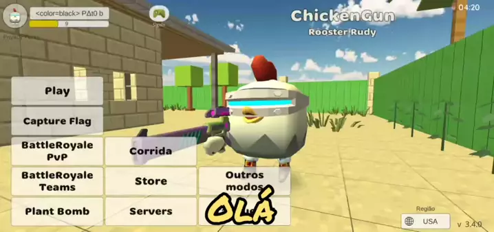 Mod apk chicken gun dinheiro infinito versão 1.9.9 (Leia a descrição