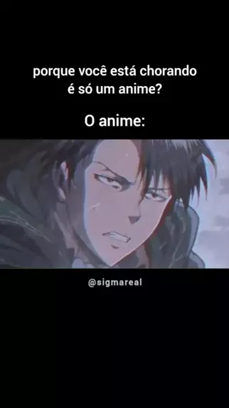 anime chorando meme