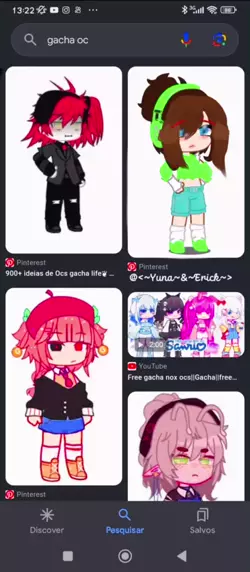 Nova OC Pke Sim ;w;  ▶️ Gacha Life PT BR • Amino