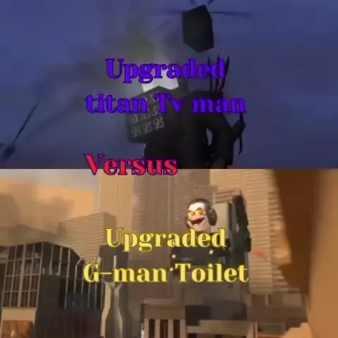 Gman toilet 2.0 vs gman toilet 3.0#dafuqboom