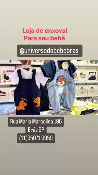 Roupas de bebe no brás rua sale maria marcolina