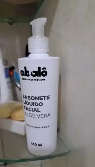 Sabonete Líquido Facial Aloe Vera - Abalô Cosméticos