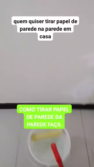 Como tirar o papel de parede