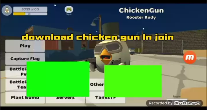 chicken gun mod menu apk
