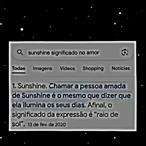 Significado de Sunshine - Pesquisa Google