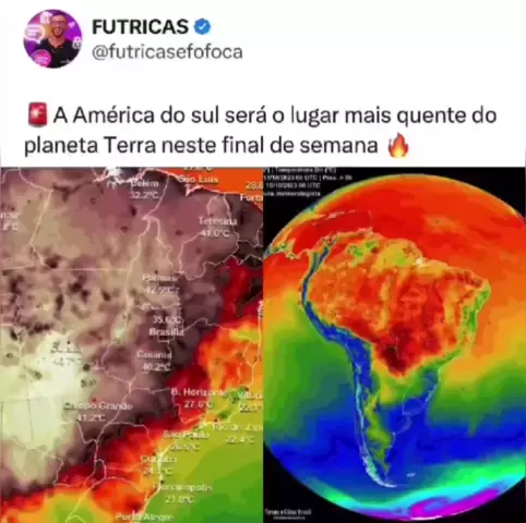 Não é só no Brasil: calor sufocante atinge quase toda a América do