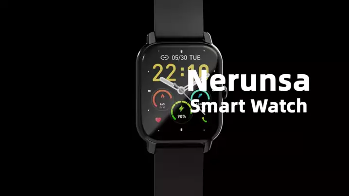 Nerunsa Smart Watch(Answer/Make Call), 1.85 Smartwatch for India
