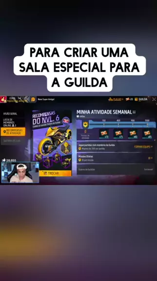 Como criar uma guilda no Garena Free Fire: Guia para encontrar