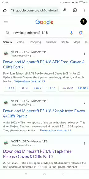 Download Minecraft PE 1.18.30 apk free: Caves & Cliffs Part 2