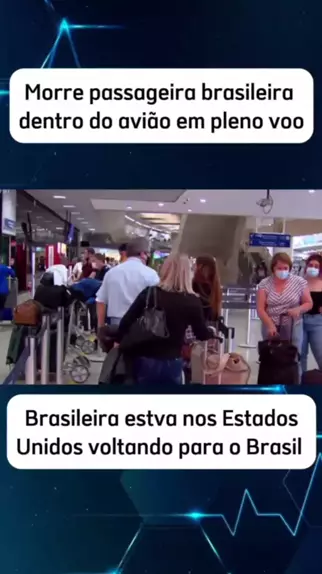 Brasileira morre durante voo entre Brasil e Estados Unidos