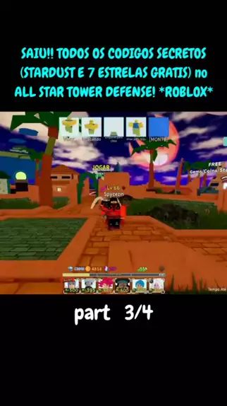 SAIU TODOS OS NOVOS CÓDIGOS ALL STAR TOWER DEFENSE 2023! ROBLOX