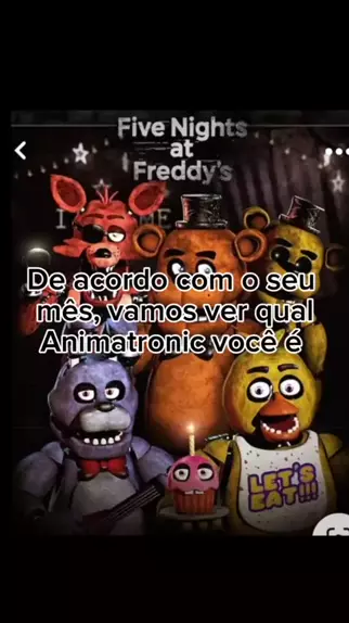 Qual animatronic você é?