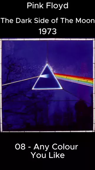 PINK FLOYD: “ANY COLOUR YOU LIKE – THE DARK SIDE OF THE MOON ON