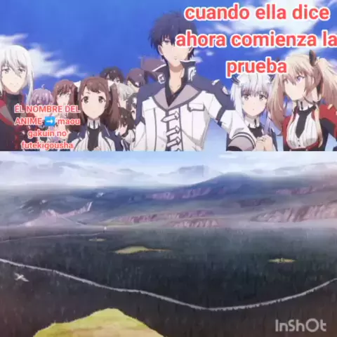 maou gakuin no futekigousha temporada 1 cap 1 español latino