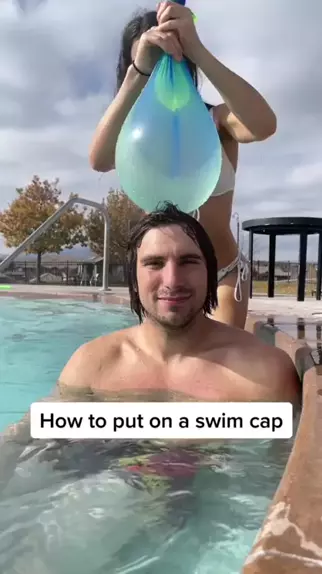 How to Put on a Swim Cap.