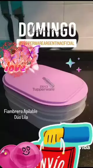 Fiambrera Apilable Tupperware