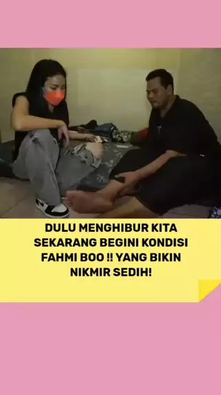 Dulu Menghibur Kita Sekarang Begini Kondisi Fahmi Boo Sampai Bikin