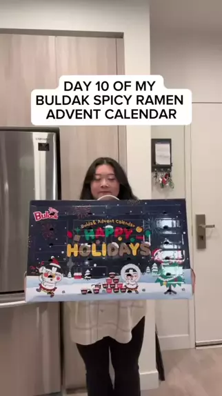 buldak spicy hot chicken ramen advent calendar | Discover