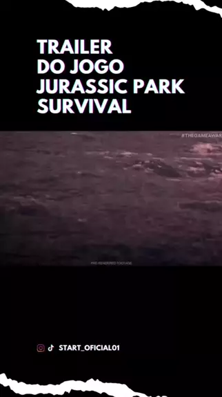 jurassic park survival game trailer