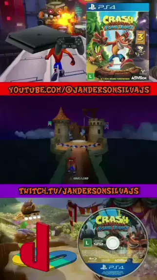 Janderson Silva JS (JandersonSilvaJS). Áudio original criado por Janderson  Silva JS. Crash Bandicoot 3 Warped N.Sane Trilogy Ps4 - Platinum Relic Time  Trial Stage (Parte 3)